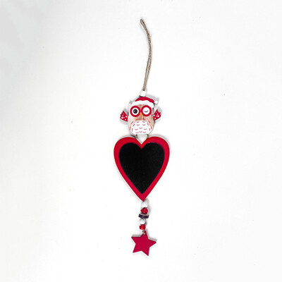 

Tailored Christmas Wooden Painted Pendants Painted Snowman Small Tree Strings