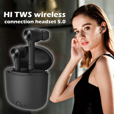 

Headset willstar blue string HI TWS Bluetooth headset 50 in-ear true wireless large capacity wireless headset with 600MA charging