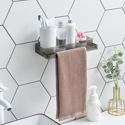 

Gobestart Kitchen Bathroom Wall Storage Rack Towel Storage Rack Organizer