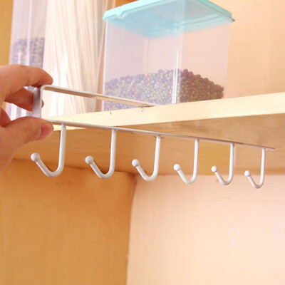 

Gobestart Kitchen Storage Rack Cupboard Hanging Hook Hanger Chest Storage Organizer Holder