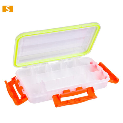 

Fishing Tackle Box Rectangular Clear Waterproof Portable Organization Case Storage Box fishing tool storage box