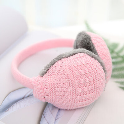 

Unisex Winter Warm Knitted Earmuffs Ear Warmers Muffs Women Men Earlap Cover