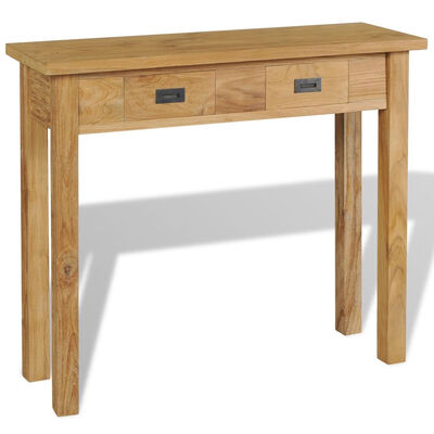 

Console Table Solid Teak 354"x118"x315"
