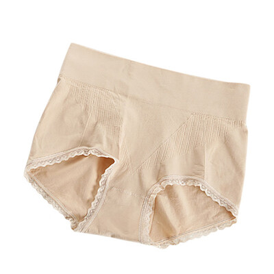 

Solid Color Soft Underwear Women Sexy Panties Comfortable Briefs Mid-Rise Underpants Ladies Lingerie