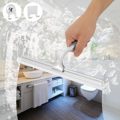

Shower Squeegee Stainless Steel Window Squeegee Window Wiper Shower Wiper