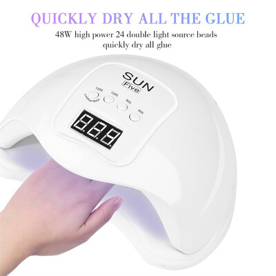 

Gobestart 48w Smart Induction Led Phototherapy Machine Nail Polish Dryer