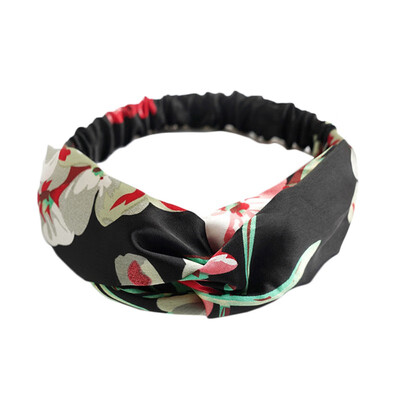 

Baby Headbands 2-12T Baby Elegant Toddler Girls Cross Design Floral Print Headband Headwear Apparel Prop Party Gift