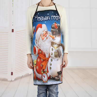 

Tailored Christmas Decoration Waterproof Apron Christmas Dinner Party Apron