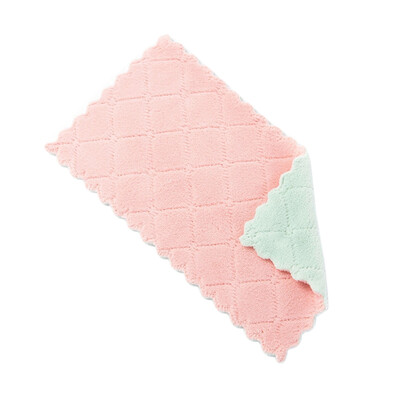 

1pc Microfiber Absorbent Microfiber Kitchen Dish Cloth High-efficiency Tableware Household Cleaning Towel Kichen Tools Gadgets