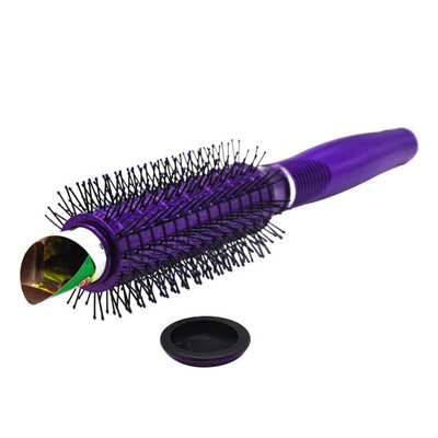 

Safe Hair Plastic Brush Concealed Roller Comb Multi-functional Storage Comb Household Portable Comb For Outdoor Travel