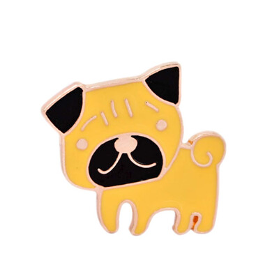 

1PC Cartoon Cute Colorful Animal Badge Corsage Brooch Collar Pins Jewelry