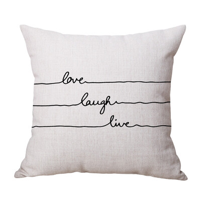 

〖Follure〗Square Pillow Cover Cushion Case Toss Pillowcase Hidden Zipper Closure