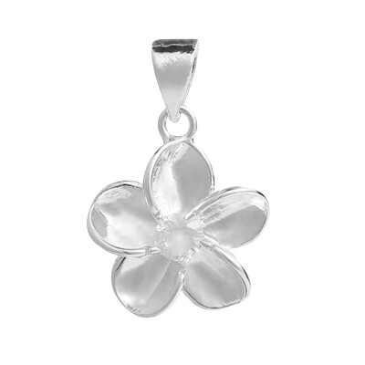 

Faddish Fashion Jewelry 925 Sterling Silver Crystal Clavicle Pendant CZ Crystal Plum Blossom Pendant