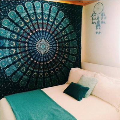 

Boho Wall Carpet Elephant Tapestry Indian Colored Printed Decorative Tapestry Mandala 130cmx150cm 153cmx203cm Hot Sale