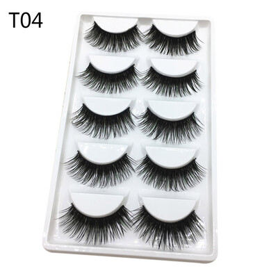 

〖Follure〗Luxury 3D False Lashes Fluffy Strip Eyelashes Long Natural Party