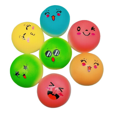 

YIWULA1PC Random Expression Bread Slow Rising Collection Squeeze Stress Reliever Toy