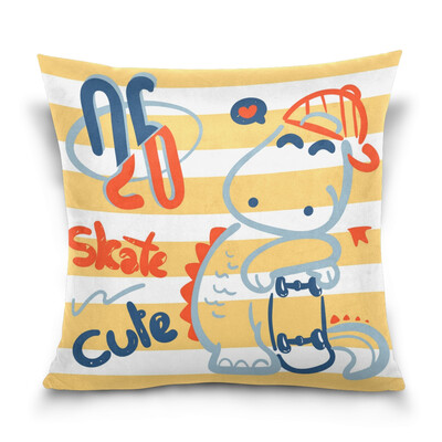 

ALAZA Throw Pillow Cover 16 X 16 inch Cushion Cover with Doodle Pattern Printed Pillowcase
