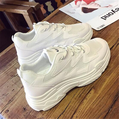 

DIWEINI 2019 Women Sneakers Fashion Casual Shoes Woman Comfortable Breathable Mesh Female Platform Sneakers Chaussure Femme B12
