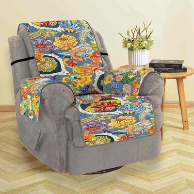 

Toponeto Anti-Slip Quilted Sofa Couch Cover Chair Pet Dog Kids Mat Furniture Protector