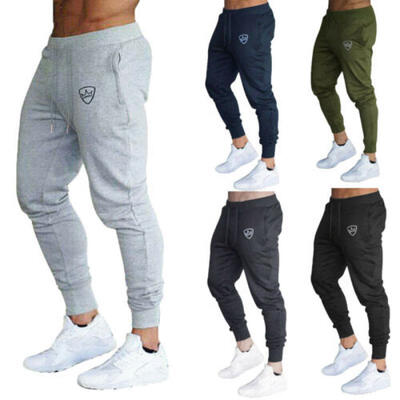 

Mens Sport Gym Slim Fit Pants Tracksuit Bottoms Joggers Long Trousers Sweatpants