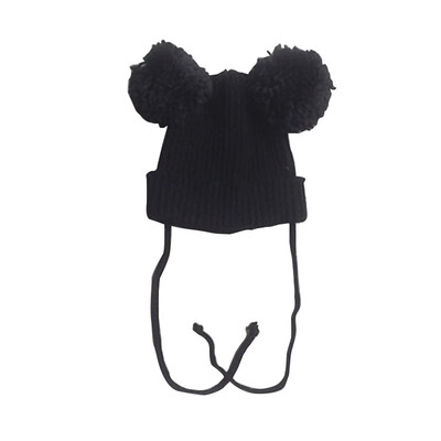 

Newborn Infants Baby Girls Boys Winter Warm Knit Hat Toddler Hairball Beanie Cap