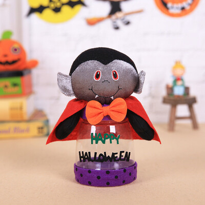 

Toponeto Pumpkin Ghost Shape Candy Box Funny Halloween Box Candy Jar Candy Transparent