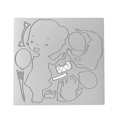 

Gobestart Merry Christmas Metal Cutting Dies Stencils Scrapbooking Embossing DIY Crafts C