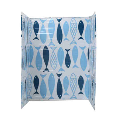 

Kitchen Printing Gas Cooker Stove Range Protector Baffle Dam-Board Oil Insulation Splash Scald Guard Board