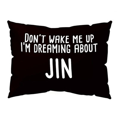 

〖Follure〗KPOP Pillow Case DONT WAKE ME UP Rectangle Cushion Cover Home Decor Get up sofa