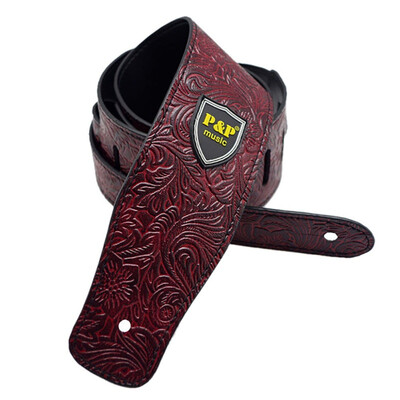 

Guitar Parts Widen Electric Guitar Strap Crocodile Snake Skin Embossed PU leather Acoustic Guitar Belt Bass Strap