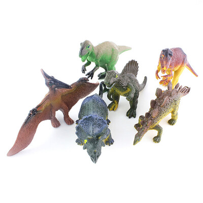 

YIWULAA Set Of Dinosaurs Kids Dinosaur Cartoon Model Toys New Model Playset Toys