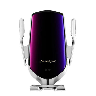 

R1 Automatic Clamping 10W Wireless Charger Car Holder Smart Infrared Sensor Qi GPS Air Vent Mount Mobile Phone Bracket Stand