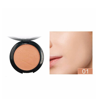 

Makeup Pressed Powder Highlighter Concealer Oil-control Waterproof Smudge-proof Long Lasting Blush Face Powder Pallete