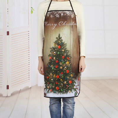 

Toponeto Christmas Decoration Waterproof Apron Christmas Dinner Party Apron