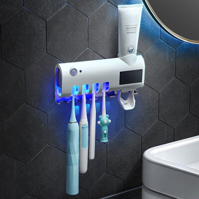 

NEW 2 In 1 Solar UV Light Ultraviolet Toothbrush Sterilizer