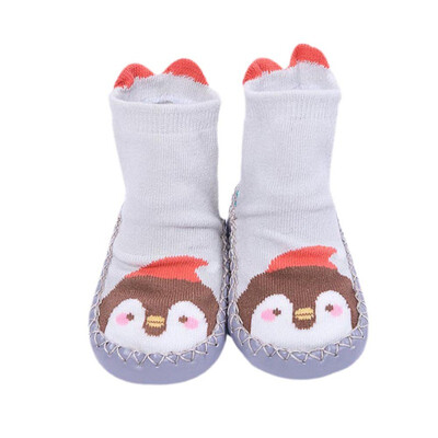 

Baby Boy Girl Socks Anti-slip Rubber Soles First Walkers Newborn Floor Socks Children Infant Cartoon Socks
