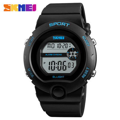 

Trendy Sports Brand SKMEI Women Shock Water Proof Digital Watch Chrono Alarm Clock Calendar Eletronic Watches