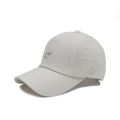 

Hat lady Korean version of summer sun hat simple embroidered baseball cap outdoor leisure sports with a cap-and-tongue tide