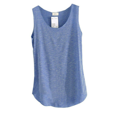 

Summer Women New Tank Tops Sleeveless Round Neck Loose Thin T Shirt Vest