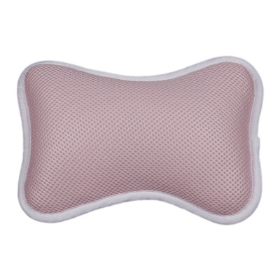 

3D Mesh Spa Non-Slip Cushioned Bath Tub Spa Pillow Bathtub Head Rest Pillow With Suction Cups For Neck And Back Bathroom Supply