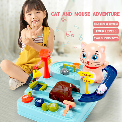 

YIWULABig Adventure Cat Mouse Parking Parent-Child Interactive Game Toy