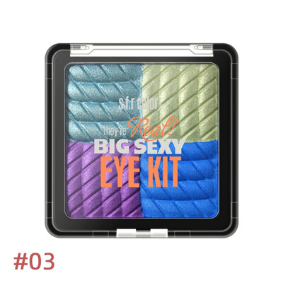 

4-color Beauty Eyeshadow Palette Waterproof Lasting Beauty Makeup Eye Shadow Pearlescent Matte Powder Cosmetic