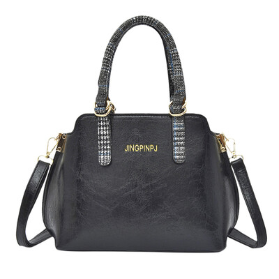

Tailored Women 2019 New Solid Color Shoulder Bag Simple Tote Bag Fashion Crossbody Bag