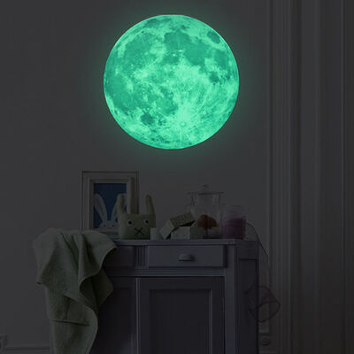 

Moon Glow In the Dark Wall Stickers Home Decor Poster Kids Rooms Wall Decoration
