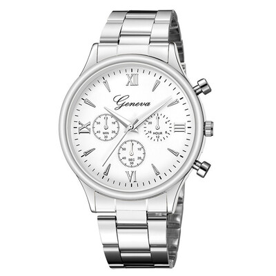 

GENEVA quartz watch 532 Roman numerals