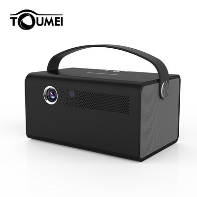 

Toumei V7 Projector Small portable micro 1080 home theater 3D wireless training office 4K mobile phone screen with the same screen