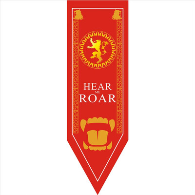 

Game of Thrones House Sigil Tournament Banner 18" by 60