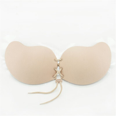 

2017 Sexy Silicone Adhesive Stick Gel Push Up Bandage Rope Invisible Bra Backless