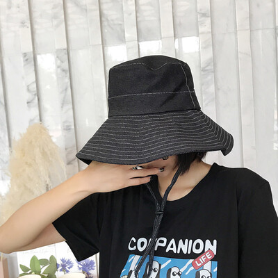 

Cowboy Fishermans Hat New Korean Edition Sunscreen Hat Street Tide Sunhat Wholesale