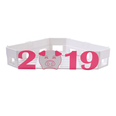 

Home Bathroom Corner Space Drain Shelves Bathroom Storage Rack Container Stand Useful Soap Shampoo Suction Sucker Storage Holder